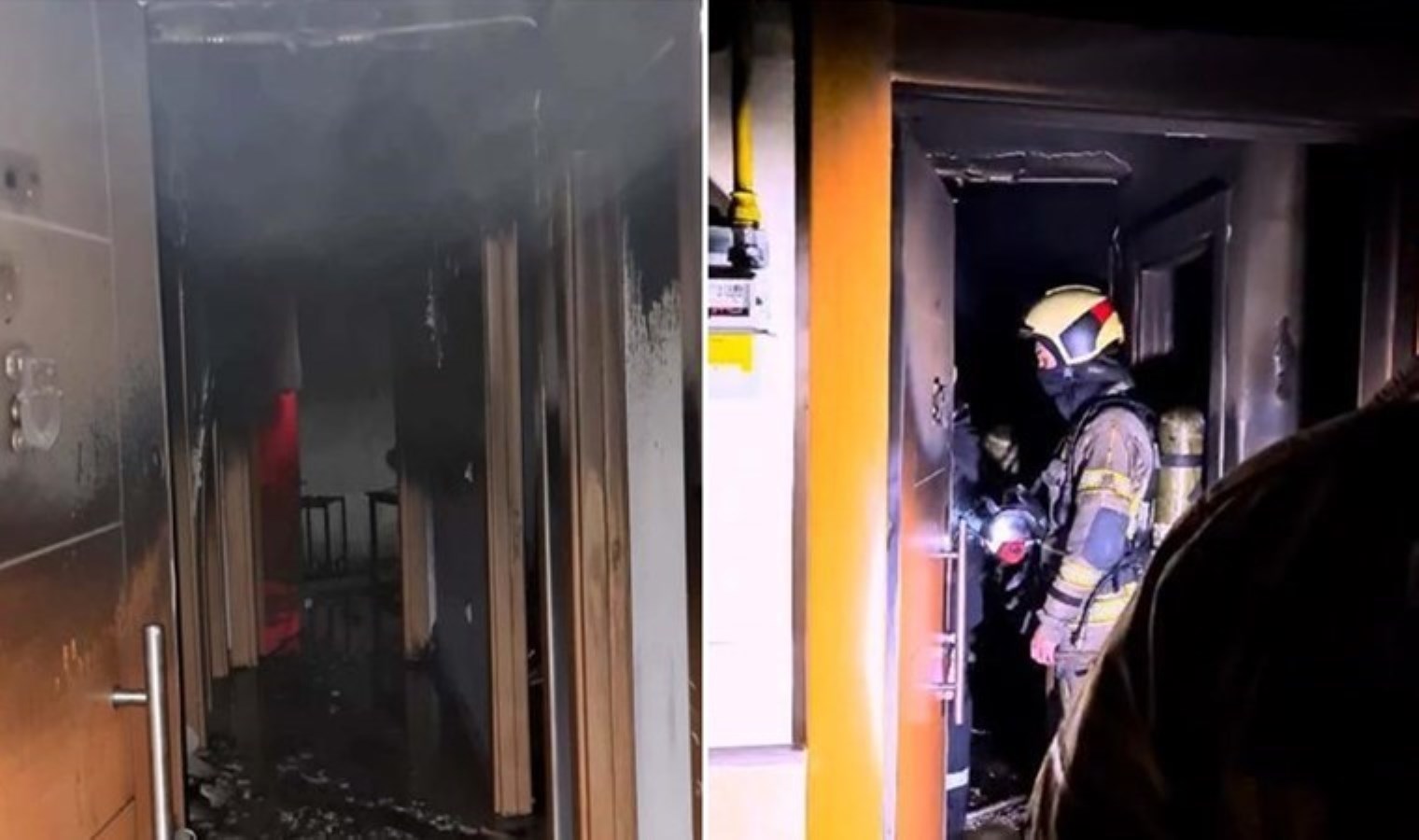 Bursa’da erkek dehşeti… Boşanmak isteyince meskeni ateşe verdi!