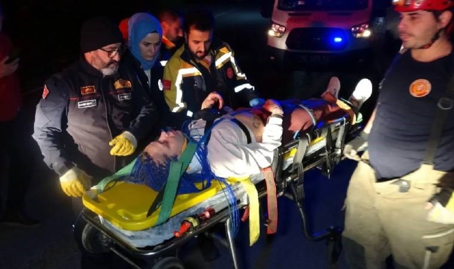 Bursa’da görüntüyü seyrederken 5 metre yükseklikten düştü!