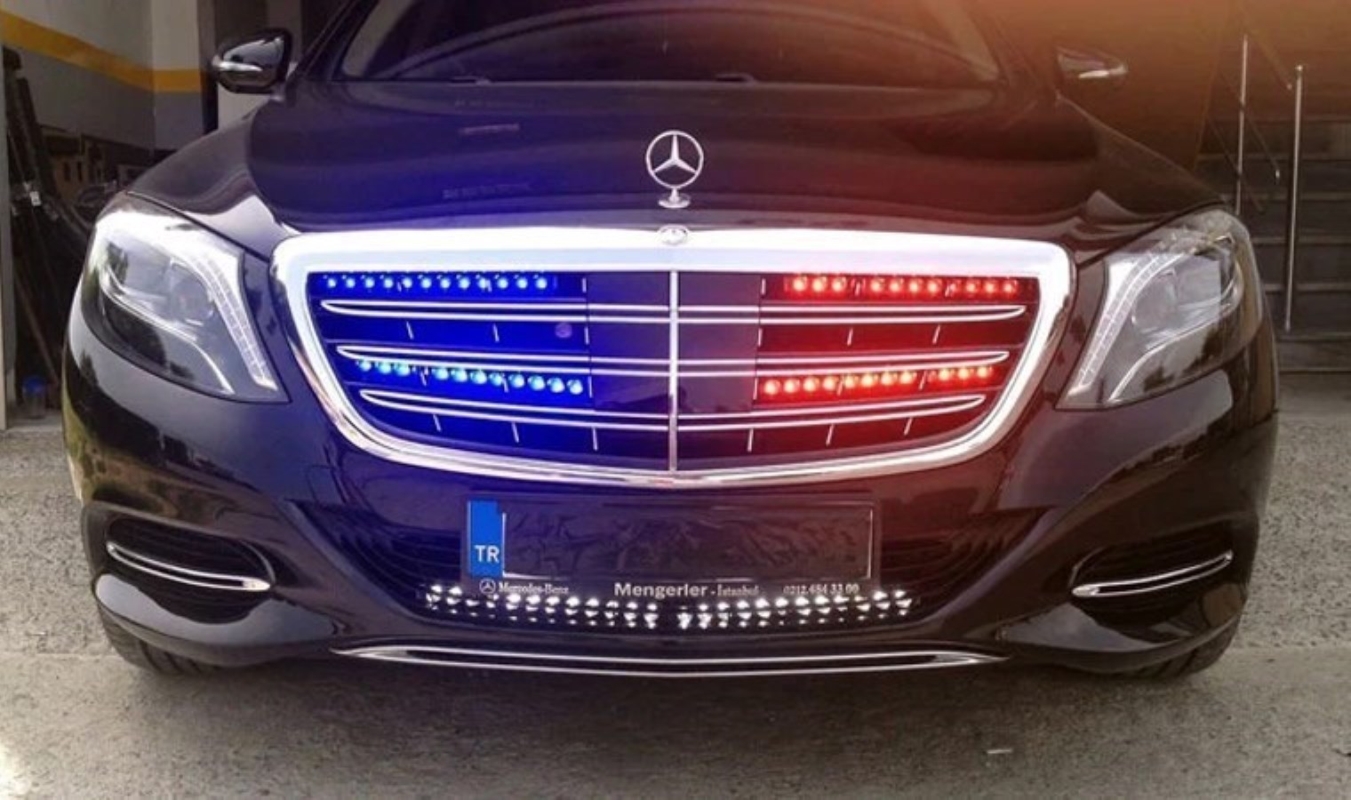 Çakarlı araca 12 bin 878 lira para cezası!