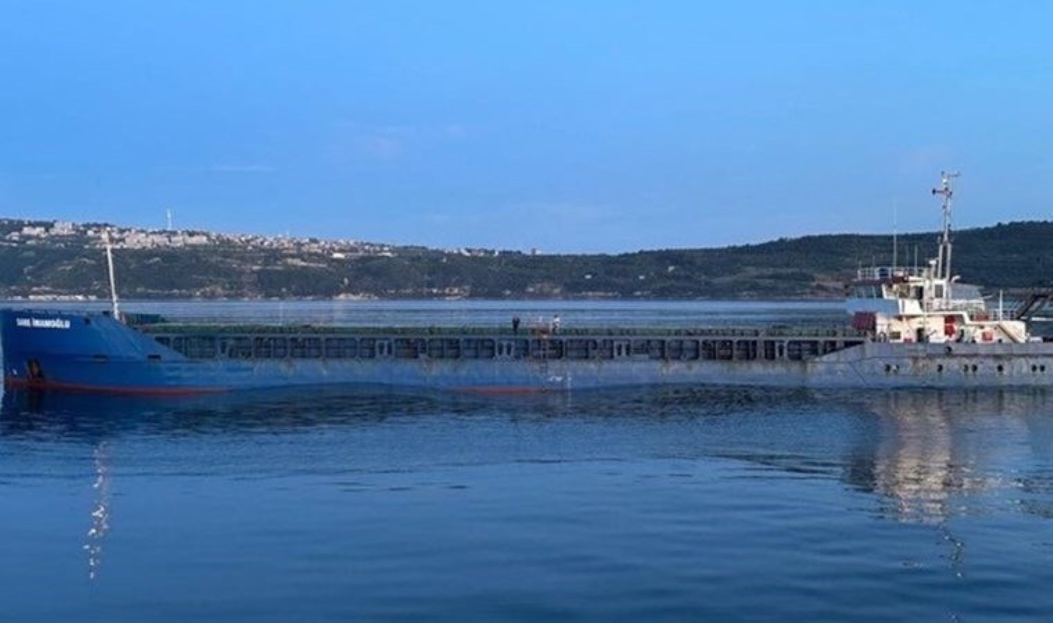 Çanakkale Boğazı’nda kargo gemisi arızalandı