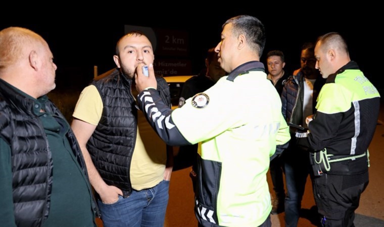 ‘Cenazeden geliyorum’ dedi, 0.51 promil alkollü çıktı