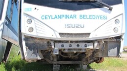 Ceylanpınar’da belediye araçları kullanılamaz halde DEM idaresine teslim edildi