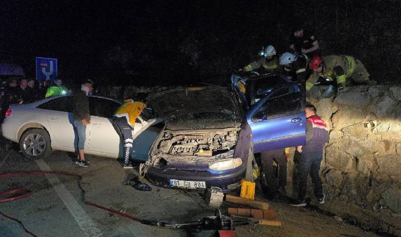 Düzce’de zincirleme kaza… Meyyit ve yaralılar var!