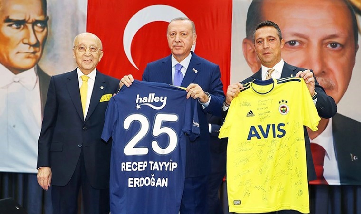 Erdoğan: Ben artık Fenerbahçeli değilim