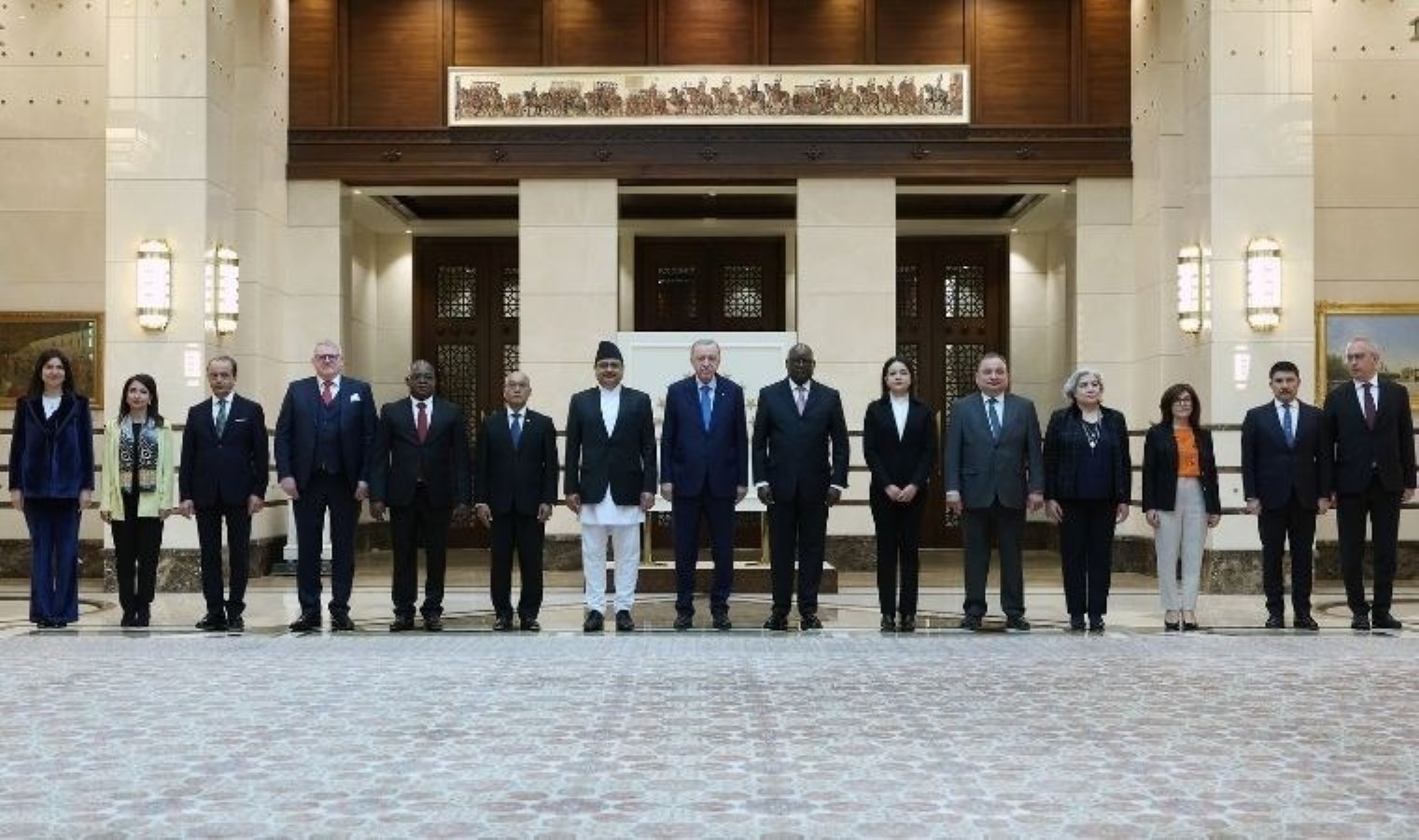 Erdoğan’a 7 ülkenin büyükelçisinden inanç mektubu: Namibya, Mozambik, Mauritius…