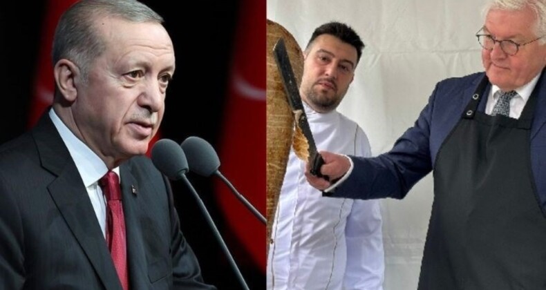 Erdoğan’dan Steinmeier ortak toplantısında ‘döner’ esprisi