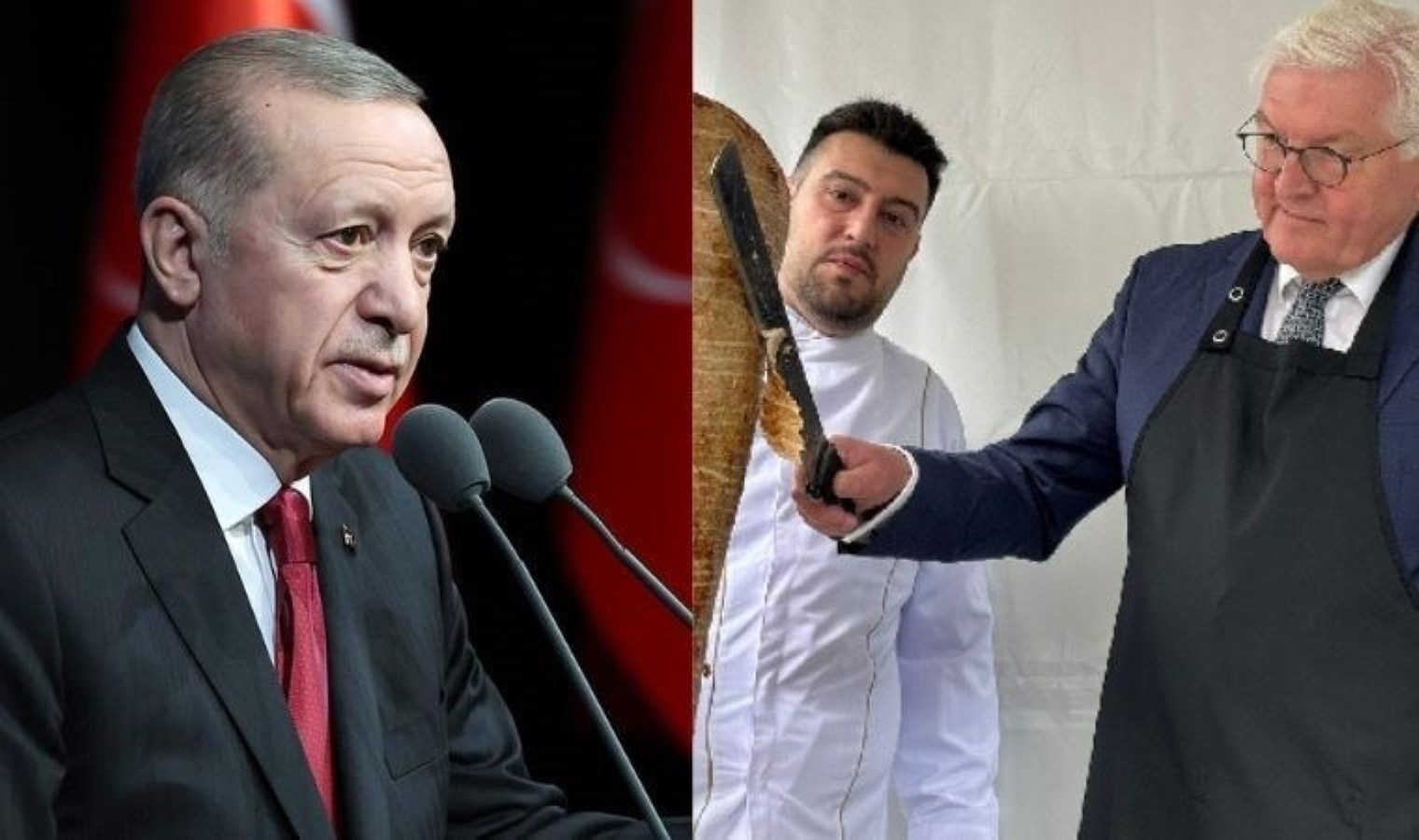 Erdoğan’dan Steinmeier ortak toplantısında ‘döner’ esprisi