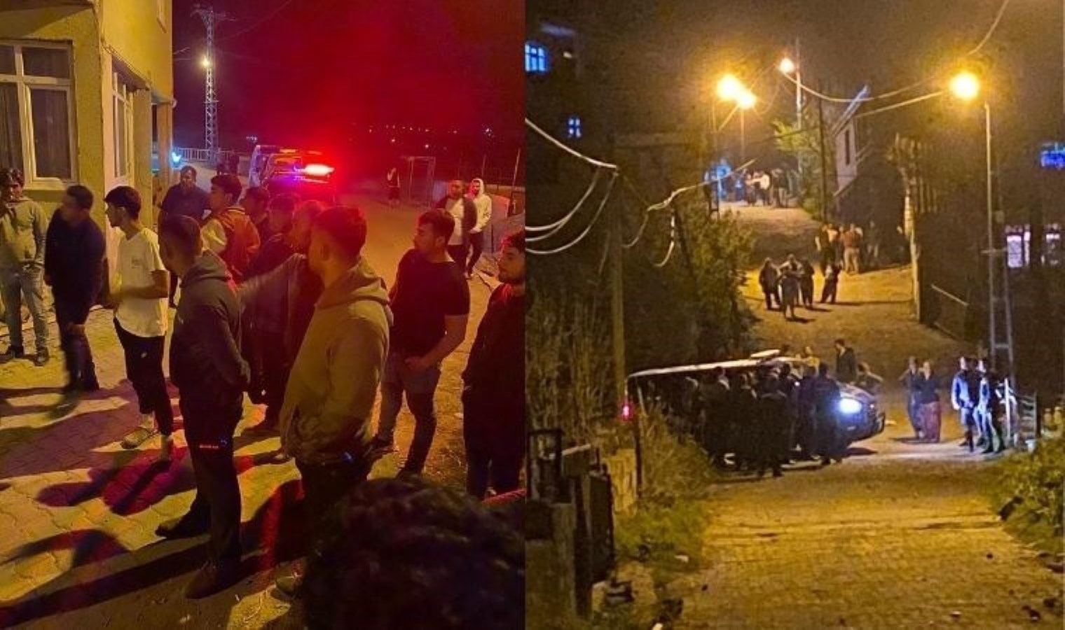 Eski muhtar ile yeni muhtar taraftarları hengame etti