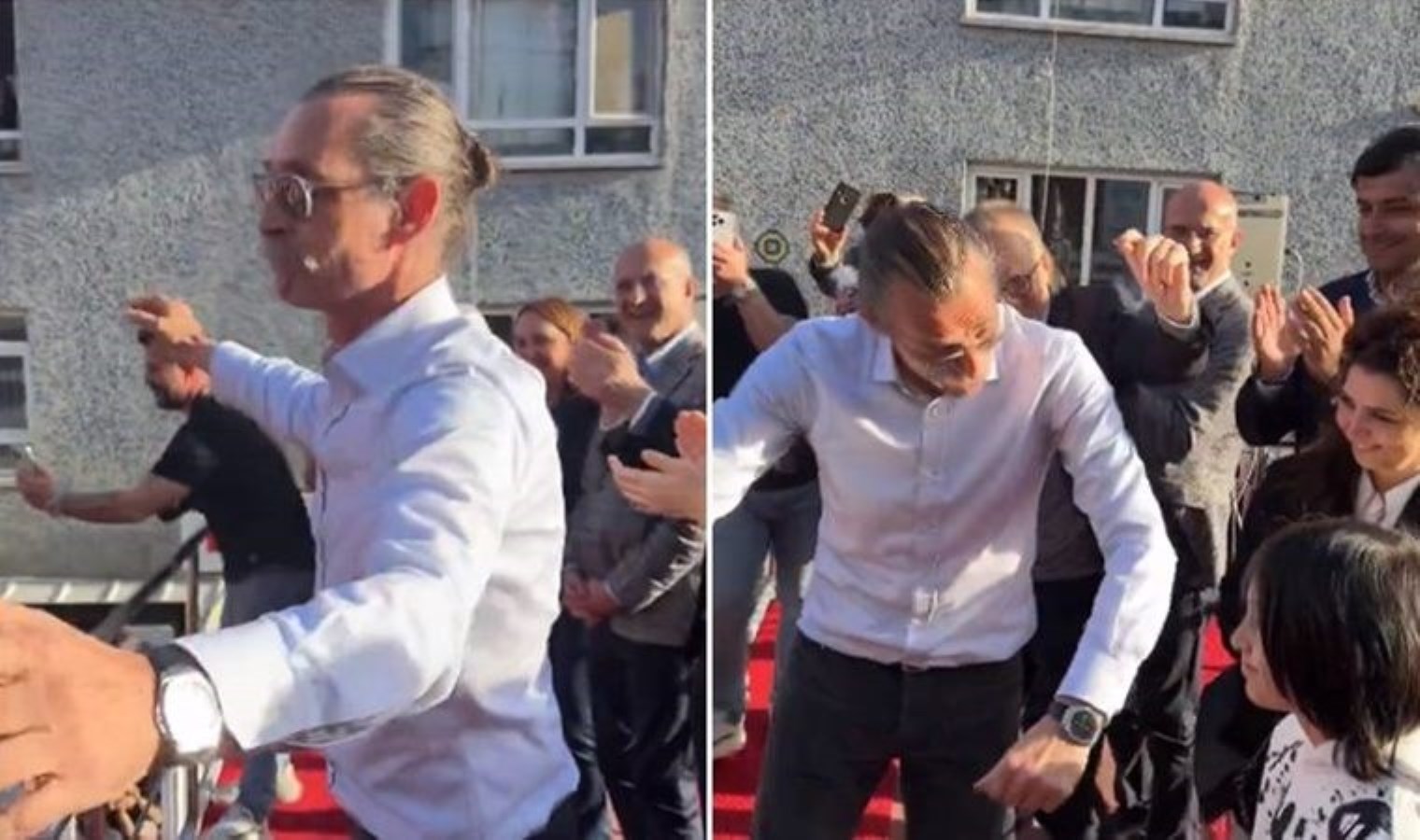 Etimesgut’un başkanı Beşikçioğlu, zaferini kutluyor