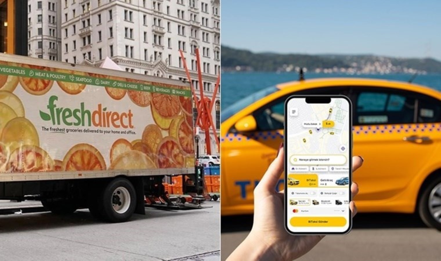 FreshDirect ve BiTaksi satılıyor mu?