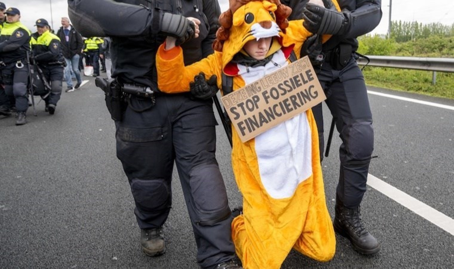 Hollanda’da yüzlerce aktivist gözaltına alındı