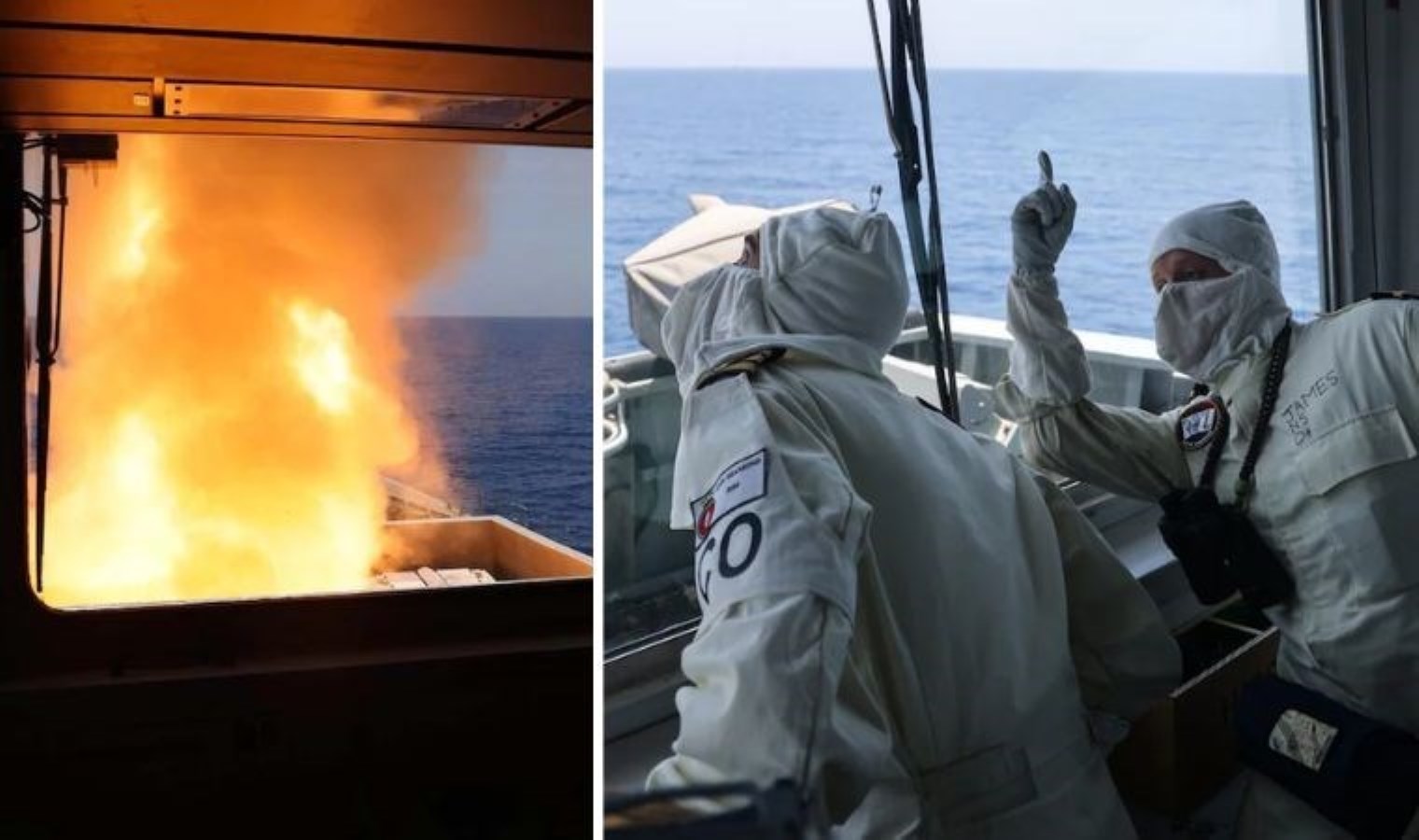 Husiler ABD savaş gemisini gaye almıştı: İngiltere, füze fırlatan roketatarı vurdu