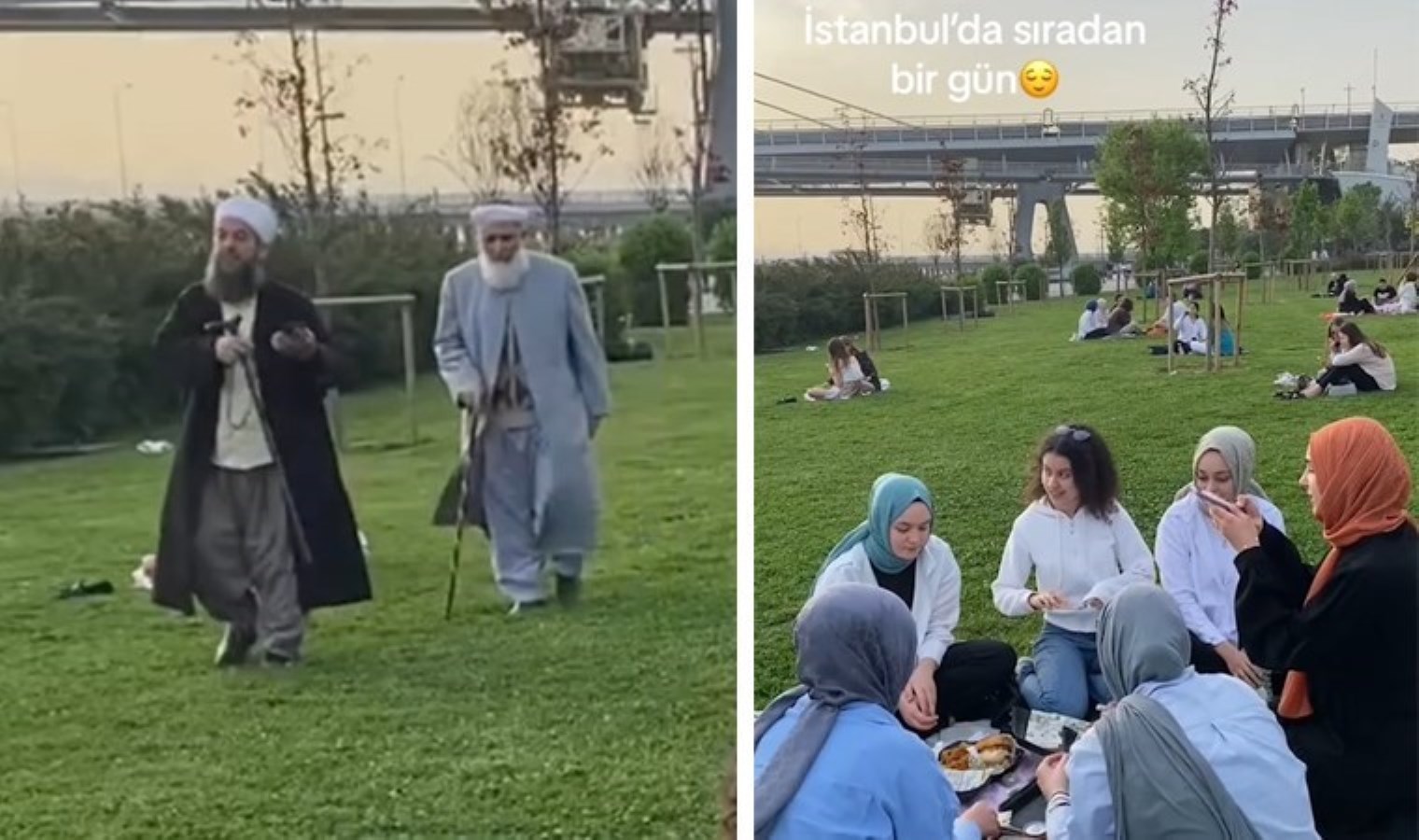 İmajlar İran’dan değil, İstanbul’dan… Bayanları ‘çarşaf’a çağırdılar: Başörtülüye de rahat yok!