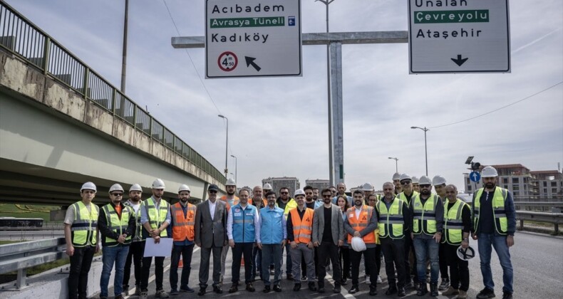 İstanbul’da Avrasya Tüneli-TEM Anadolu Otoyolu bağlantı yolu açıldı