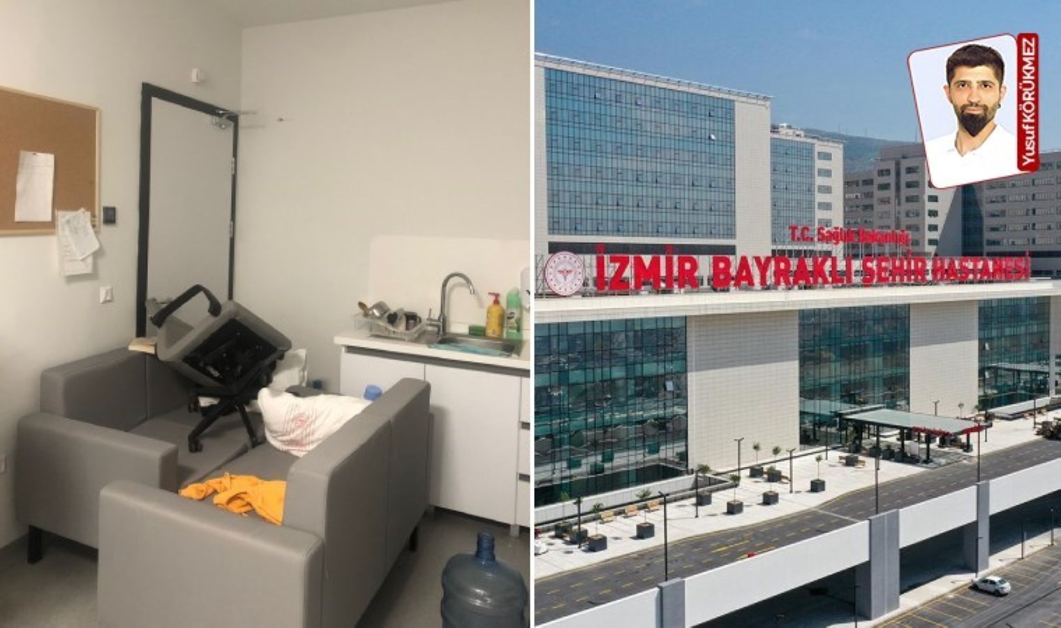 İzmir Bayraklı Kent Hastanesi’nde rehine krizi!