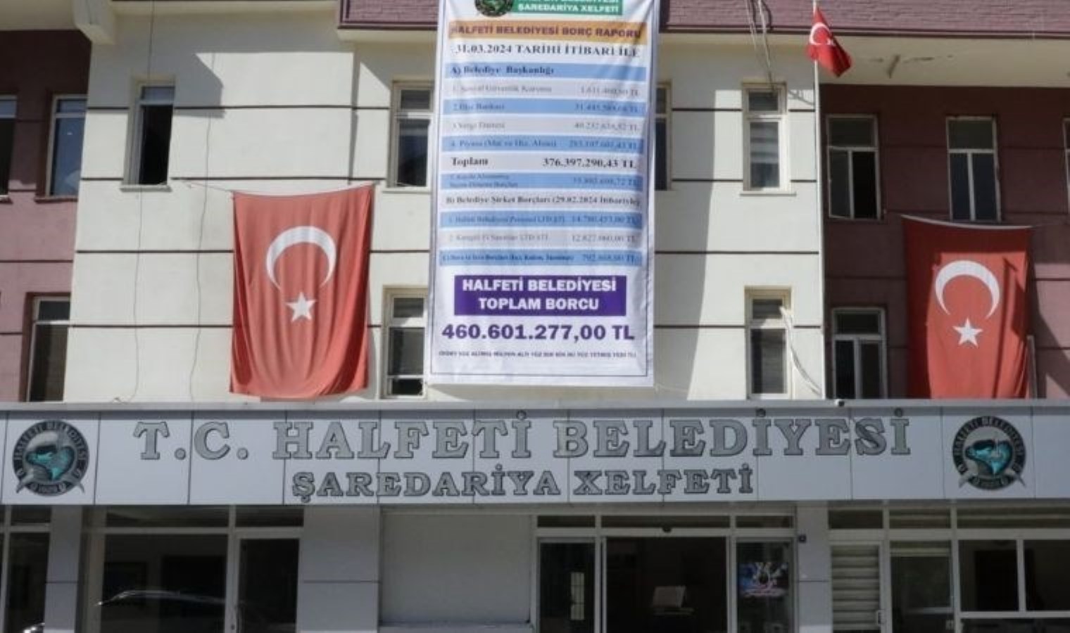 Kayyum enkaz bıraktı