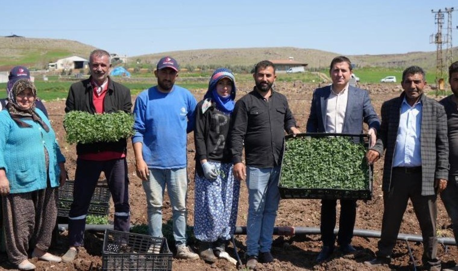 Kilis’in bereketli topraklarında ekim başladı: 1 dekarda 15 ton rekolte bekleniyor
