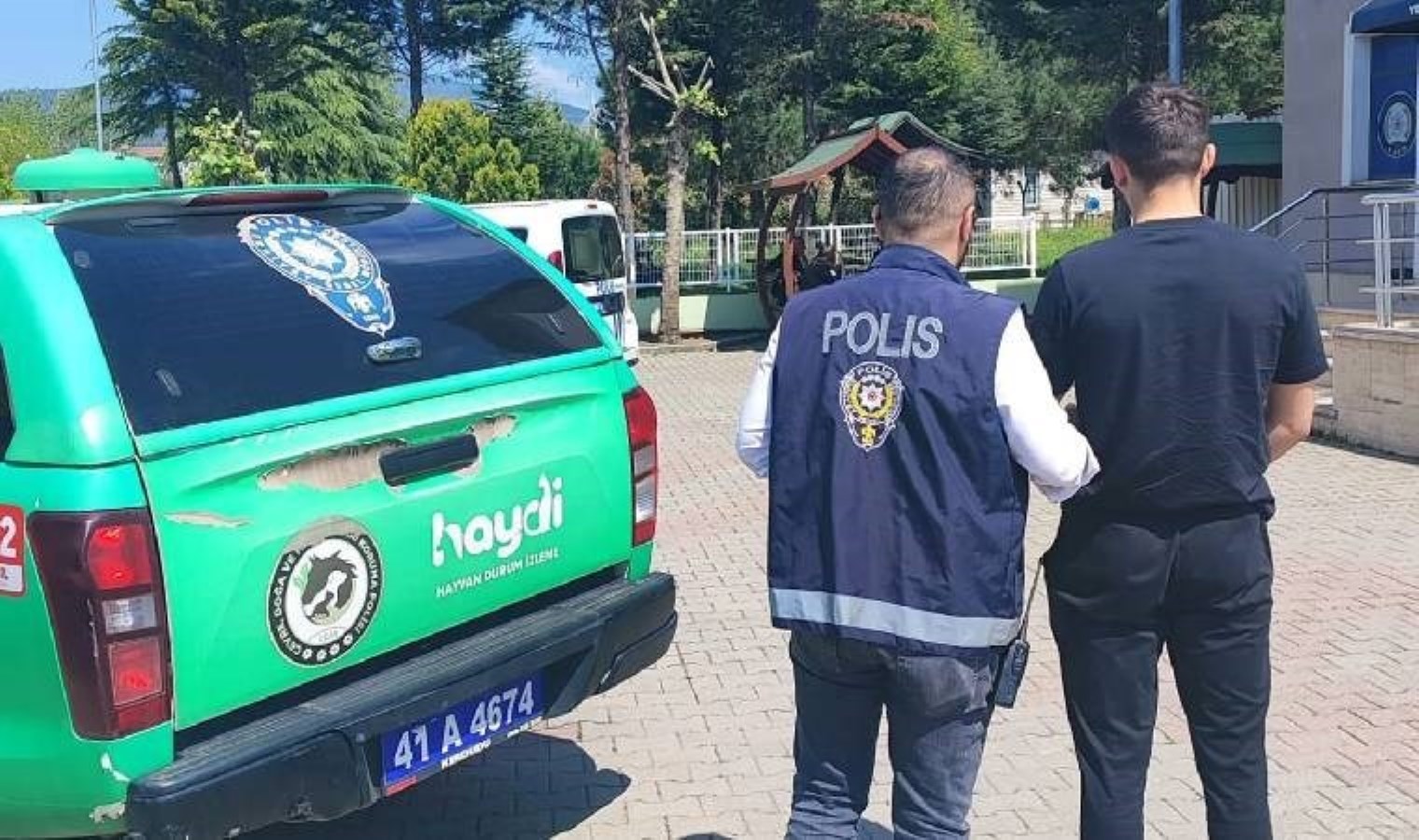 Köpeğe eziyet etmişti… Yakalandı!