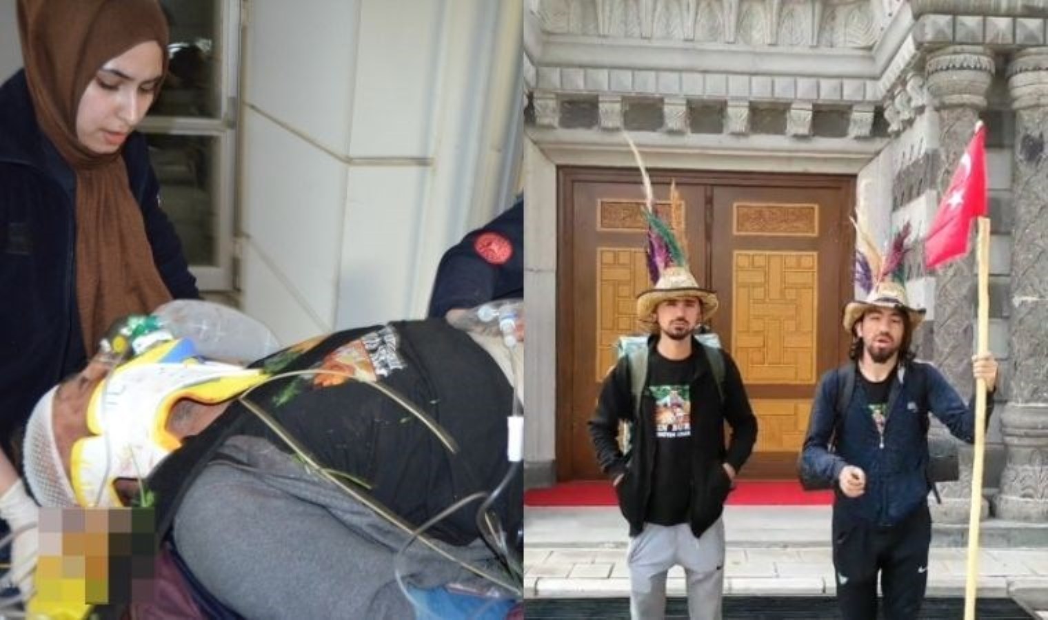 Maksadı Kayseri’den İstanbul’a yürüyerek gitmekti… Yolda ‘canlı yayın’ yaparken kamyon çarptı