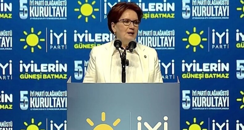 Meral Akşener’den İYİ Parti kurultayında ‘veda’ konuşması: ‘Bugün bu kürsüden son defa…’