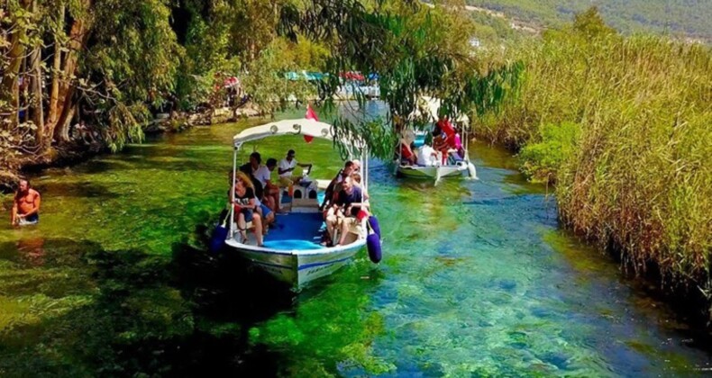 NASA’nın da tanıttığı Bayan Azmağı Deresi’nde ziyaretçi yoğunluğu yaşanıyor