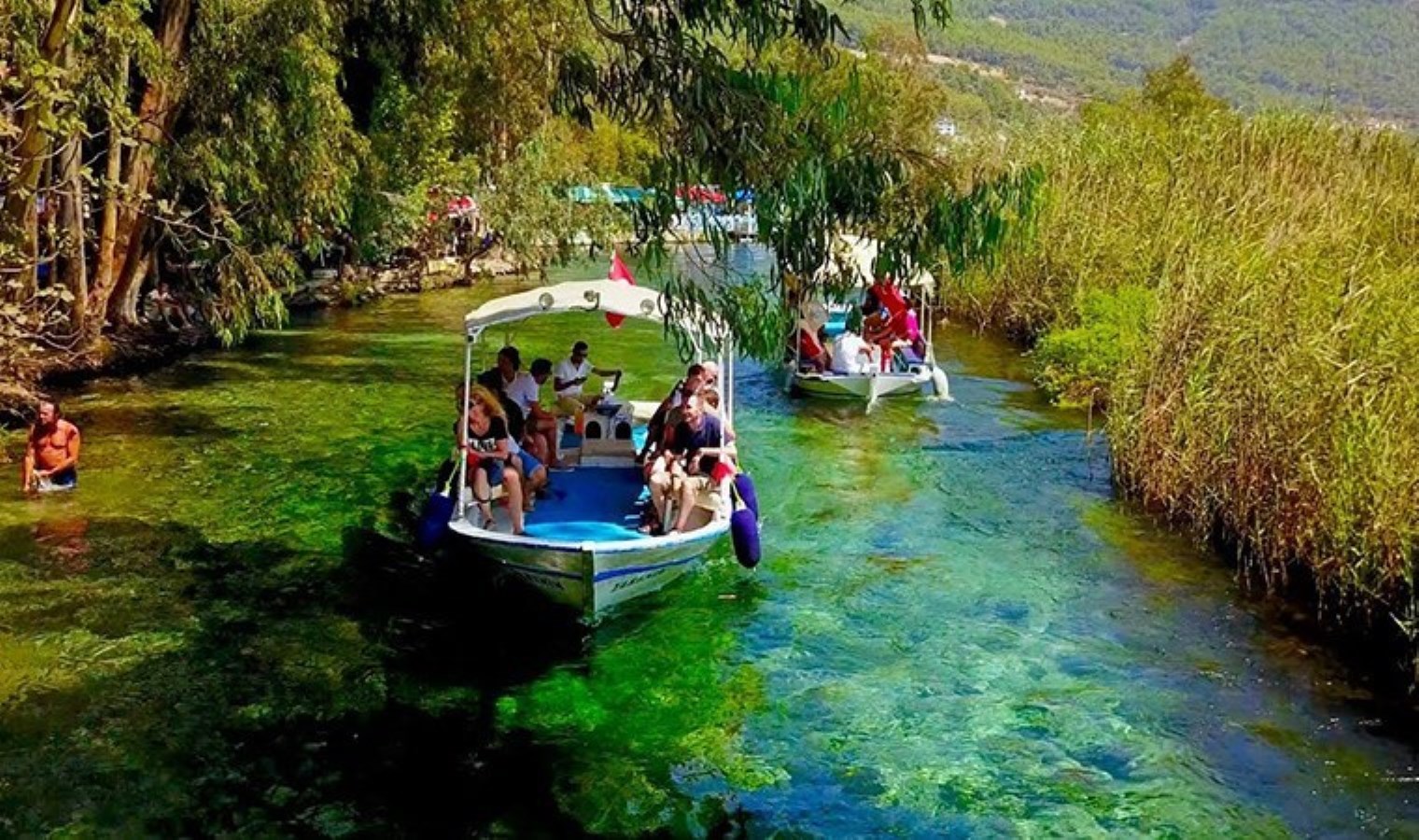 NASA’nın da tanıttığı Bayan Azmağı Deresi’nde ziyaretçi yoğunluğu yaşanıyor