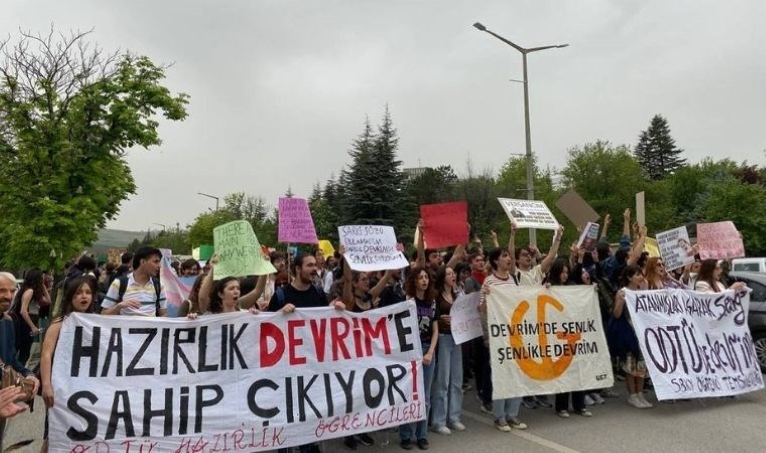 ODTÜ’lüler ‘Devrim Stadyumu’nda ısrarlı