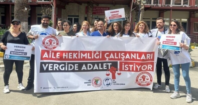 Sağlıkçılar: Vergide adalet istiyoruz