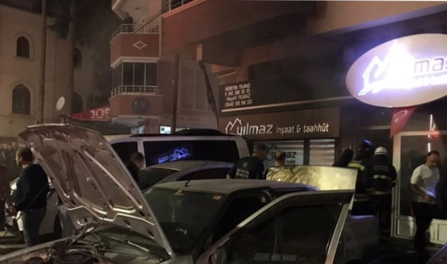 Samsun’da bir işyeri kundaklandı: 10 gözaltı