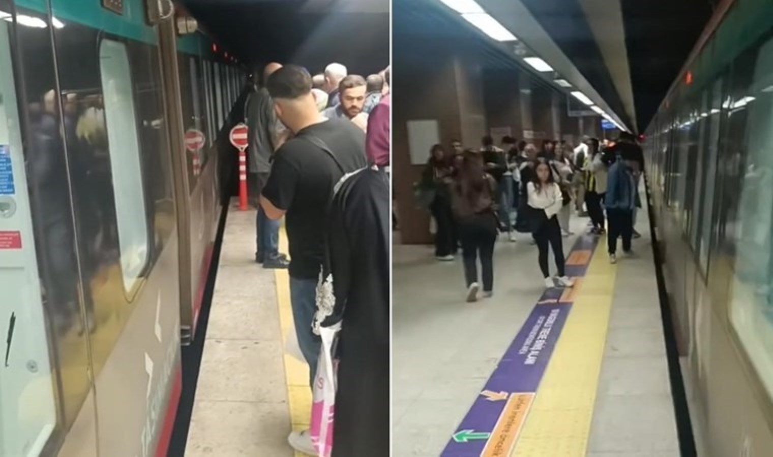 Son Dakika… Marmaray’da intihar teşebbüsü: Seferlerde aksama yaşanıyor