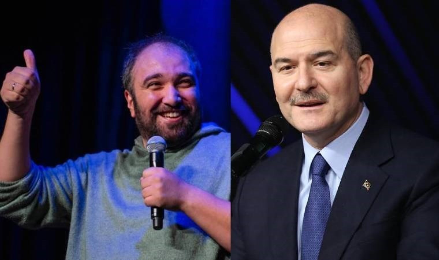 Süleyman Soylu’yu kızdıran latife: Komedyen Özgür Turhan’ı amaç aldı!