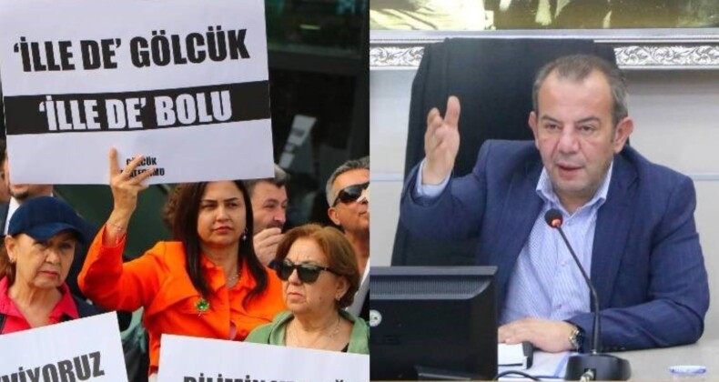 Tanju Özcan’dan kendisini protesto eden eşi Meral Özcan’a: ‘Bu akşam geç geleceğim eve’