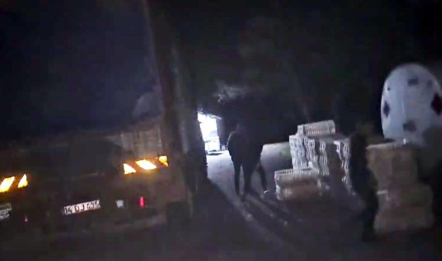 Tavuk hırsızları operasyonla yakalandı