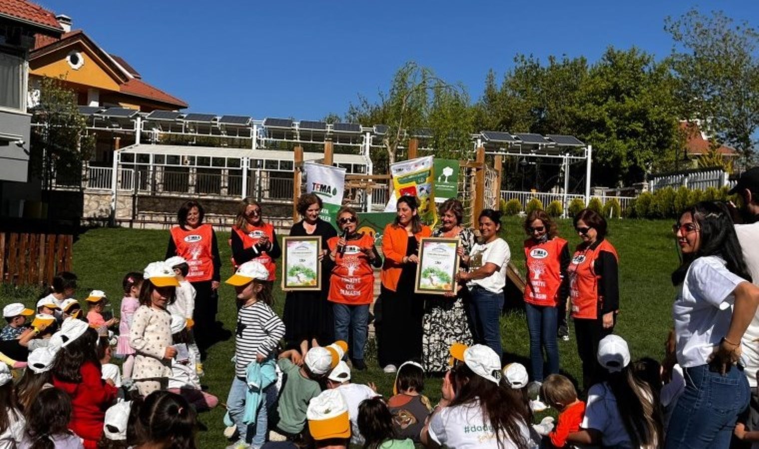 TEMA’dan doğayı koruyan miniklere sertifika