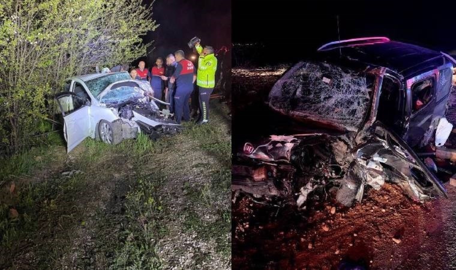 Tokat’ta iki araç baş başa çarpıştı… Meyyit ve yaralılar var!