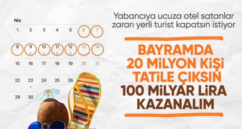 Turizmcilerin bayram tatilinden beklentisi 100 milyar TL