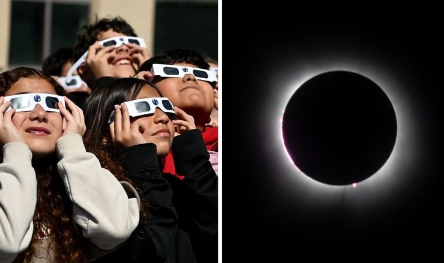 Yılın birinci tam Güneş tutulması: 3 ülkeden milyonlarca kişi gözlemledi