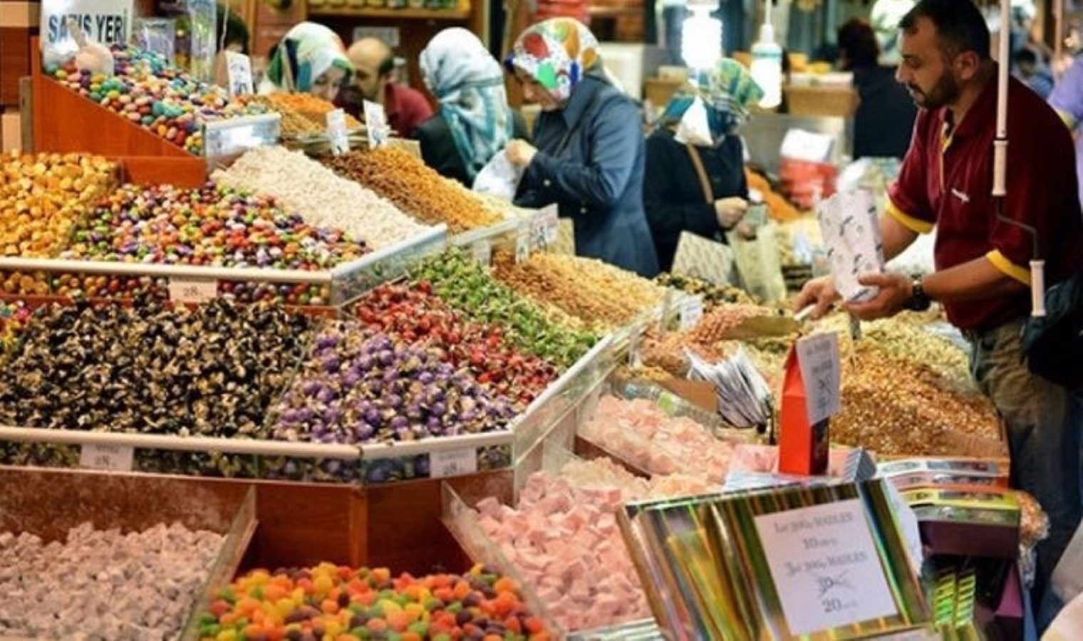 Yurttaş bayram alışverişini unuttu