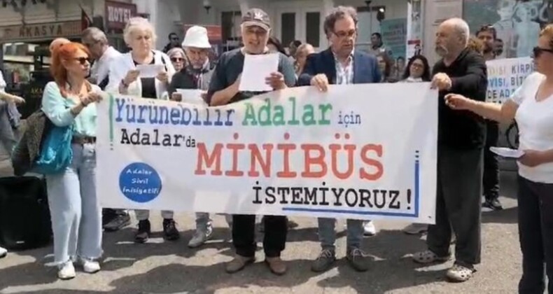 Adalar Sivil İnisiyatifi yetkililere seslendi: ‘Yeni azman minibüs projesini iptal edin!’