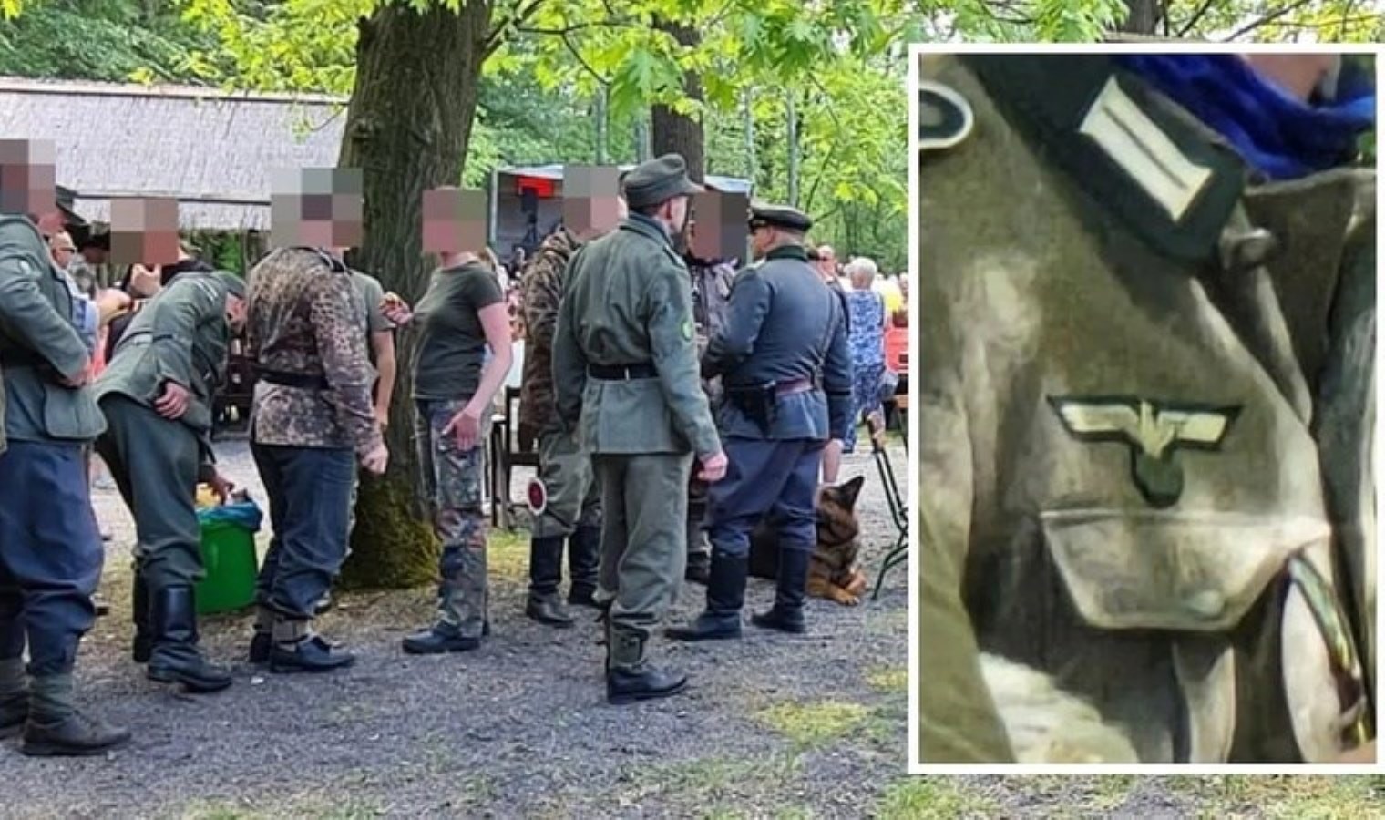 Almanya parktaki bu imgeleri konuşuyor: ‘Wehrmacht araçlarına benzeyen bir konvoy…’