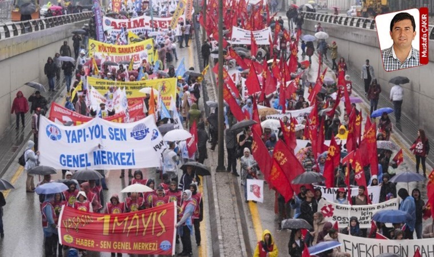 Ankara’da 1 Mayıs için meydanlara inen işçiler bayramı coşkuyla kutladı