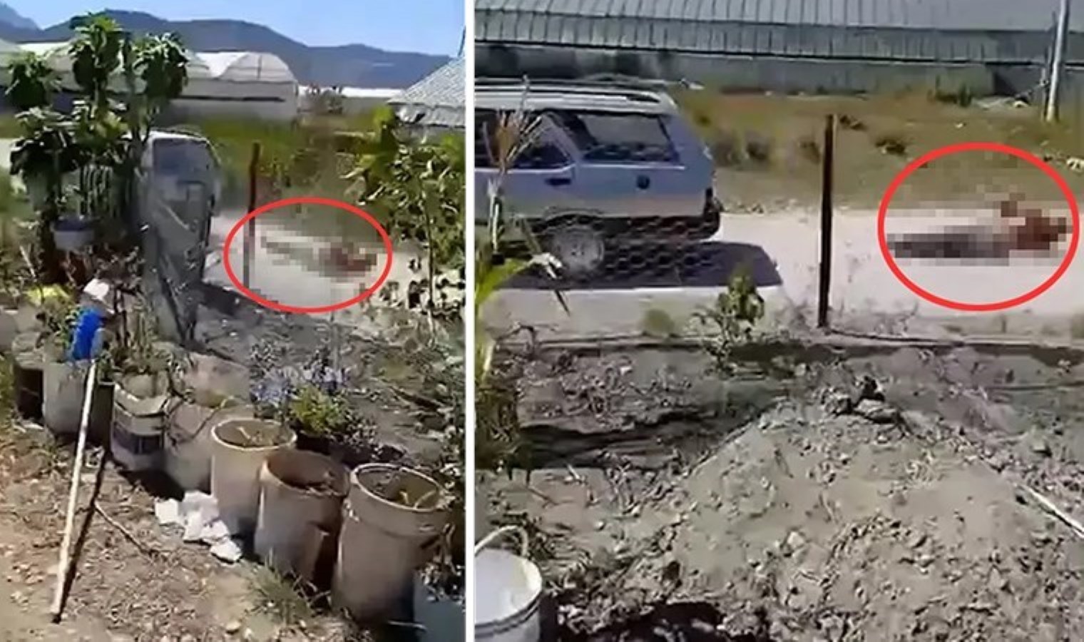 Antalya’da dehşet… Komşusunu iple arabasının gerisine bağlayıp metrelerce sürükledi!