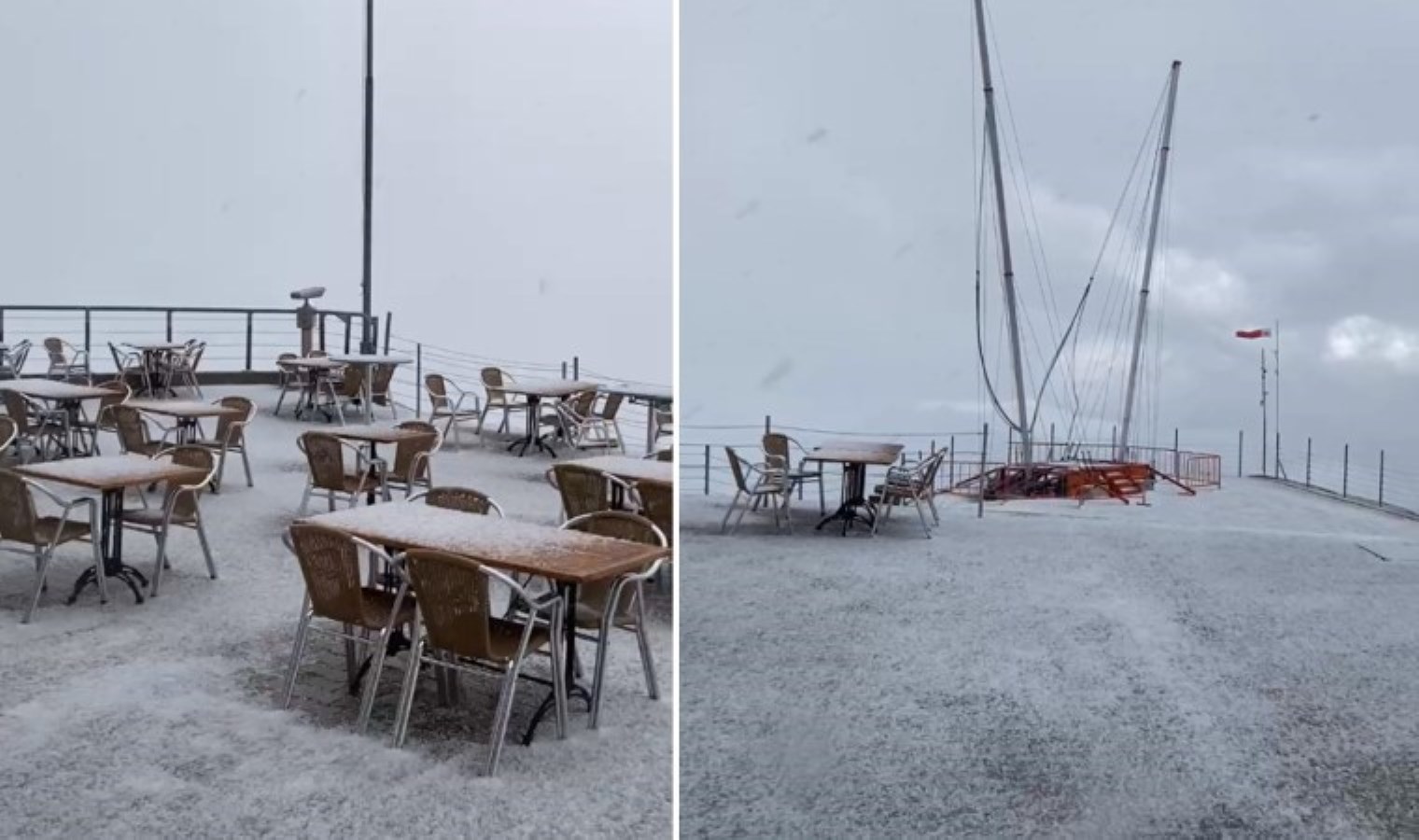 Antalya’da kar sürprizi