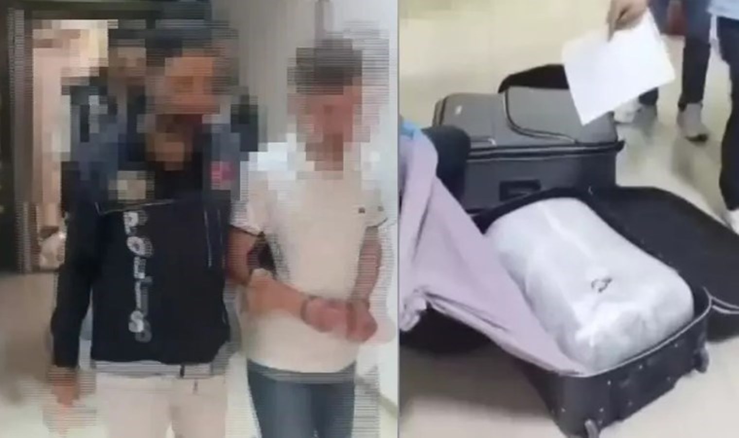 Bingöl Havalimanı’nda bavullardan 37 kilo uyuşturucu çıktı: 2 tutuklama