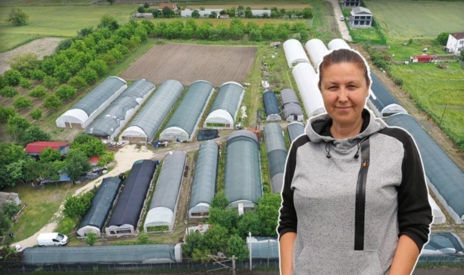 Çocukları için ekmişti, artık 20 dönüm toprakta üretim yapıyor!