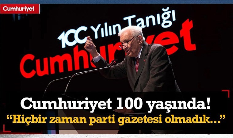 Cumhuriyet 100 yaşında! Cumhuriyet Vakfı Lideri Alev Coşkun: Hiçbir zaman parti gazetesi olmadık…