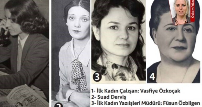 Cumhuriyet’in 100. yılı…Bir devir dişi sinek bile giremezmiş… Artık direksiyon bir bayanda: Cumhuriyet’in bayan gazetecileri