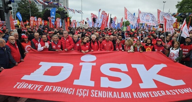 DİSK’ten 1 Mayıs değerlendirmesi: ‘İşçi sınıfının Taksim iradesi toplumda büyük bir karşılık bulmuştur’