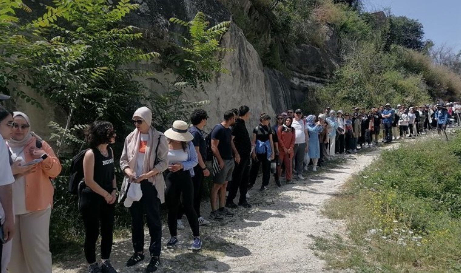 Doğaseverler Halfeti’nin endemik bitkisini aradı