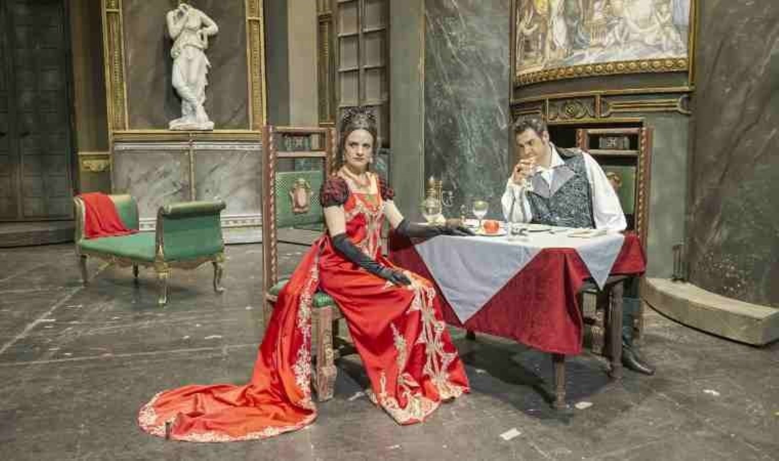 Dönemin son Tosca operası yarın sahnelenecek…